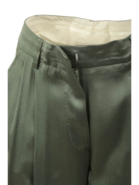 Pantalone Semicouture Jasone Verde Mare